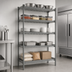 Thumbnail image #3 for Eagle Valu-Master 5-Tier Add-On Wire Shelving Unit, 30 x 21 x 86 Inches, Pewter Gray Epoxy