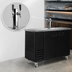 Thumbnail image #3 for Serv-Ware DD49-1-HC 49-Inch Single Tower Beer Dispenser Keg Cooler with 2 Faucets, 10.45 Cu. Ft.