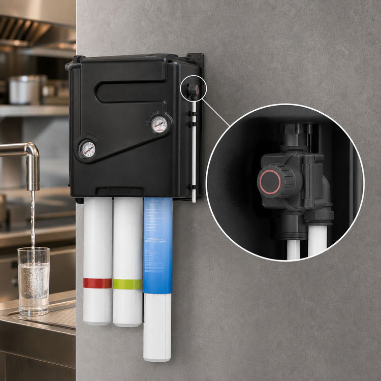 Product image #3 for Everpure MRS-100BL Wall-Mount Reverse Osmosis System, 100 GPD, 115 VAC/60 Hz