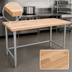 Thumbnail image #3 for John Boos JNB10-X Wood Top Work Table with Galvanized Base, 72 x 30 x 35 Inches, 1-1/2 Inch Thick Maple Top