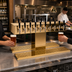 Thumbnail image #3 for Single-Column Double-Sided Countertop Draft Dispensing Tower, 20 Faucets, Glycol-Cooled, Polished Brass Finish