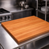 Thumbnail image #3 for Boos Block American Cherry Edge Grain Kitchen Countertop, 48 x 48 x 1-3/4-Inch, Varnique Finish