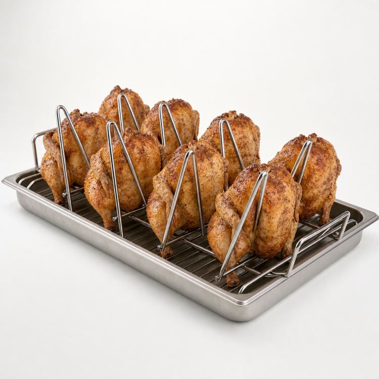 Product image #4 for Alto-Shaam SH-23619 Poultry Roasting Rack for Full-Size Hotel Pan