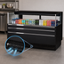 Thumbnail image #4 for Turbo Air Low-Profile Horizontal Open Display Merchandiser, 8 Cu. Ft., Self-Contained Refrigeration