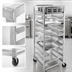 Thumbnail image #3 for Channel Manufacturing UR-10 All-Welded Aluminum Universal Rack with 10-Pan Capacity and 5-Inch Casters