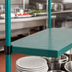 Thumbnail image #3 for Eagle QuadPlus Solid Polymer Shelf Mat with Quad-Adjust Wire Frame, 42 x 24 Inch, Green