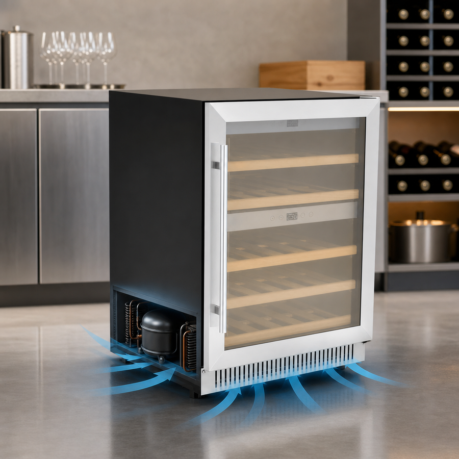 Bottom-Mounted Self-Contained Refrigeration
