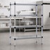 Thumbnail image #3 for EAGLEbrite Quad-Adjust® Stationary 4-Tier Wire Shelving Starter Unit, 36