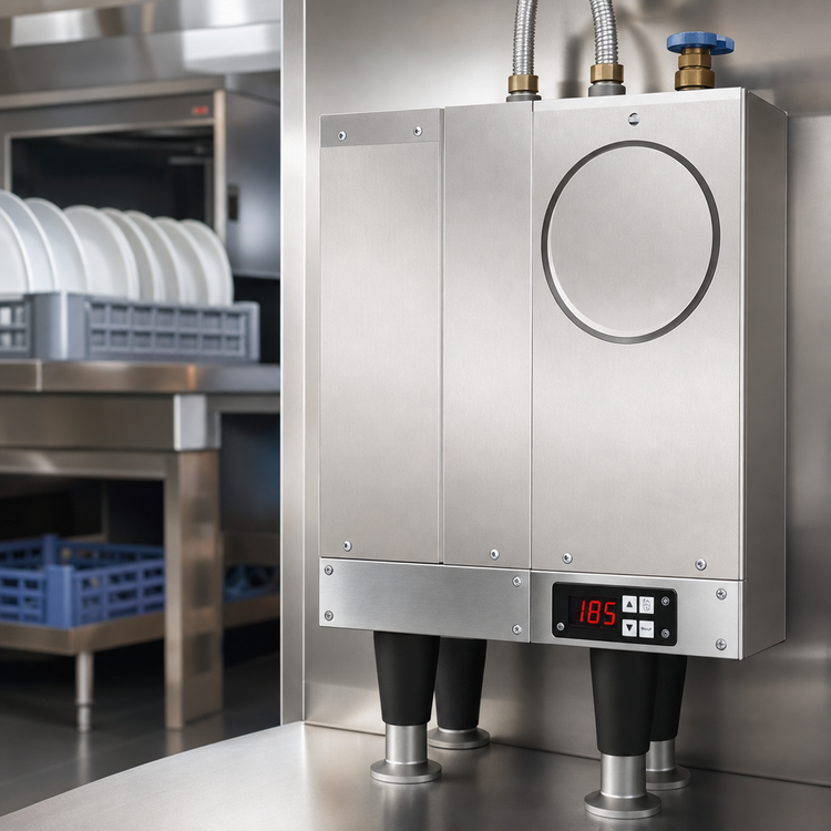 Product image #3 for Hubbell J32.9A Electric 3-Gallon Storage Booster Heater with Stainless Steel Tank