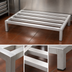 Thumbnail image #3 for Panco 60-Inch Wide Tubular Aluminum Dunnage Rack, 4-Lat, 1,500 lb Capacity