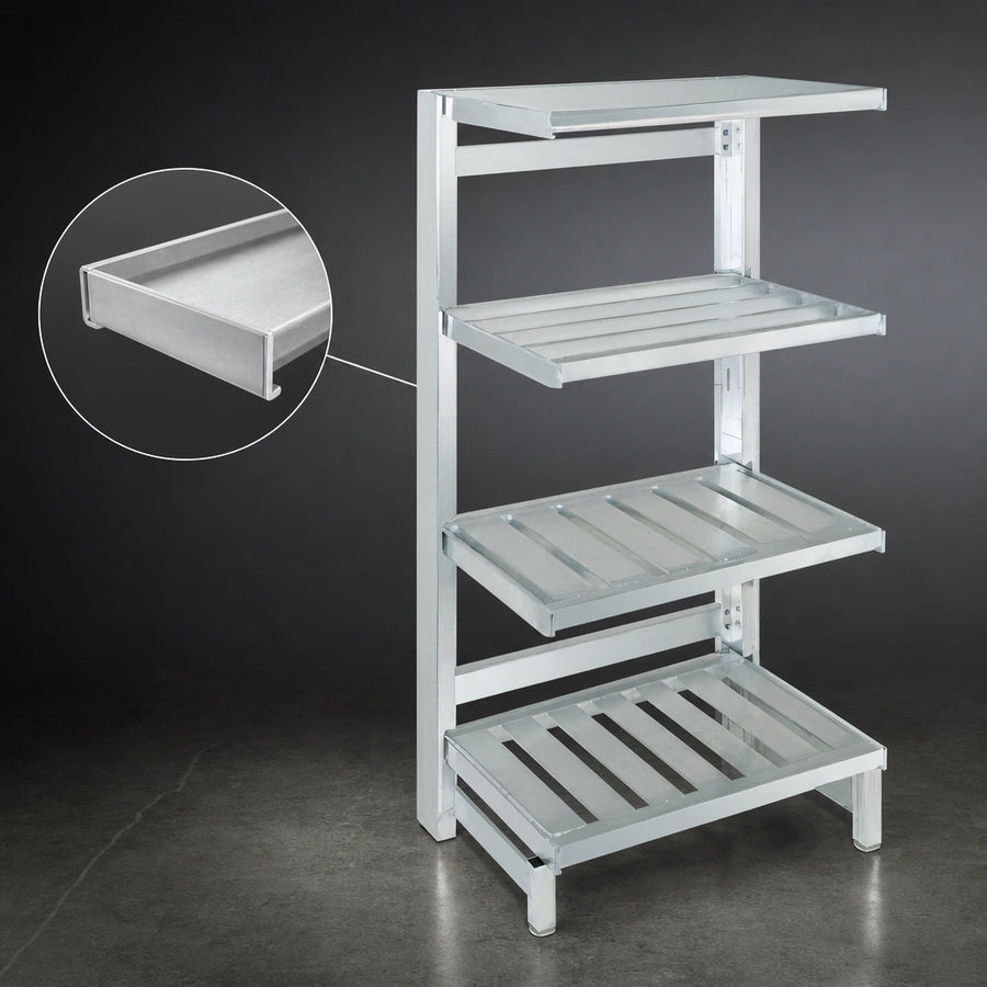 4-Inch E-Channel Shelf