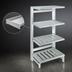 Thumbnail image #3 for Channel Manufacturing 4-Inch E-Channel Cantilever Shelf, 60W x 24D, Aluminum