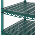 Thumbnail image #3 for Eagle Group QuadPlus Louvered Polymer Shelf Mat, 54 x 24 Inches, Green