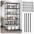 Thumbnail image #3 for Quantum Stationary Wire Shelving Starter Kit, 48