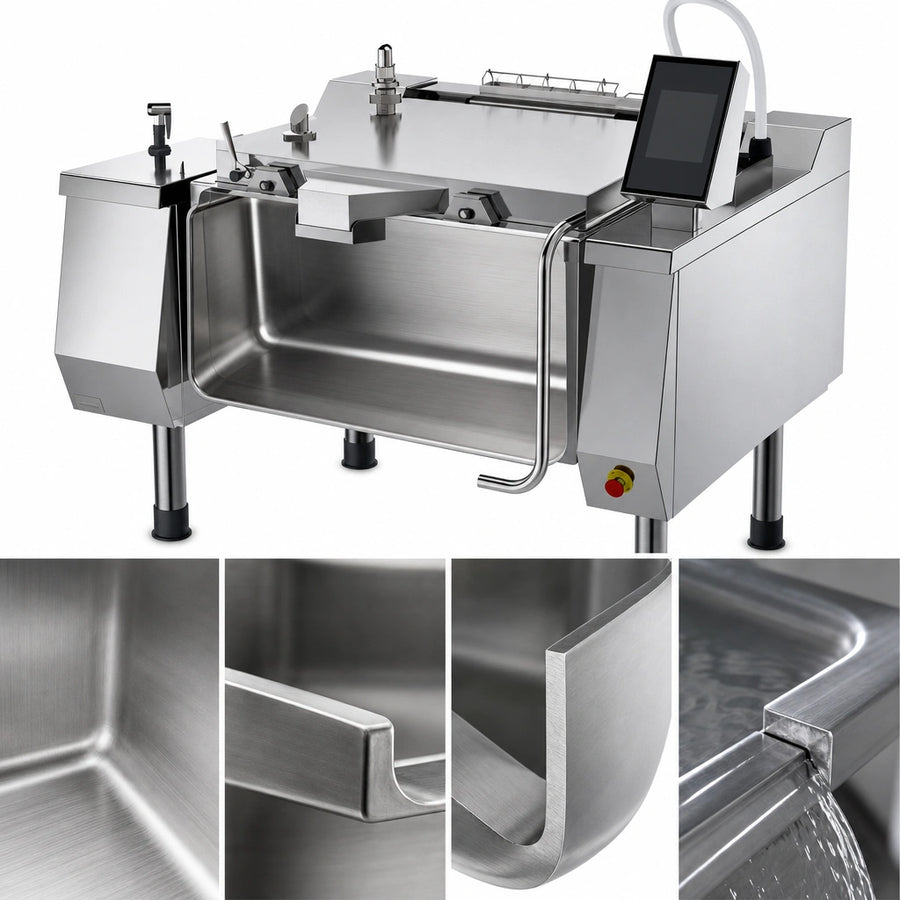 Stainless Steel Cooking Vessel