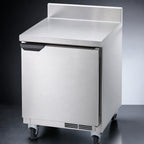 Thumbnail image #3 for Beverage Air WTR24AHC-FIP 24-Inch 5.16 Cu. Ft. One-Section Stainless Steel Worktop Refrigerator with Solid Door and Backsplash