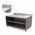 Thumbnail image #3 for BK Resources Stainless Steel Chef Table Cabinet Base, Open Front, 30 x 30 Inches, 5-Inch Riser
