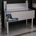 Thumbnail image #3 for 36-Inch Stainless Steel Underbar Beer Drainer with Tubing Chase and Front Drain Pan