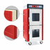 Thumbnail image #3 for Metro C5 4 Series Full Height Mobile Heated Holding Cabinet with Insulation Armour Plus, Clear Dutch Doors