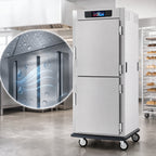 Thumbnail image #3 for Metro C5 C599-SDS-L Controlled Humidity Heated Holding and Proofing Cabinet, 35-Pan, Solid Dutch Doors, Mobile, Stainless Steel, 120V