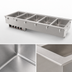 Thumbnail image #3 for Vollrath Five-Well Full-Size Electric Hot Drop-In with Marine-Grade 316 Stainless Steel Wells, Infinite Controls, 208-240V
