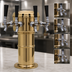 Thumbnail image #3 for Mini Mushroom Air-Cooled Countertop Draft Dispensing Tower with 4 Faucets, Polished Brass Finish