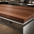 Thumbnail image #3 for John Boos Boos Block American Black Walnut Full-Length Edge Grain Kitchen Countertop, Flat No-Backsplash, 96 x 38 x 3 Inches