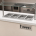 Thumbnail image #3 for Wells MOD-400 Top-Mount Built-In Electric Hot Food Well with 4 Full-Size Pan Openings