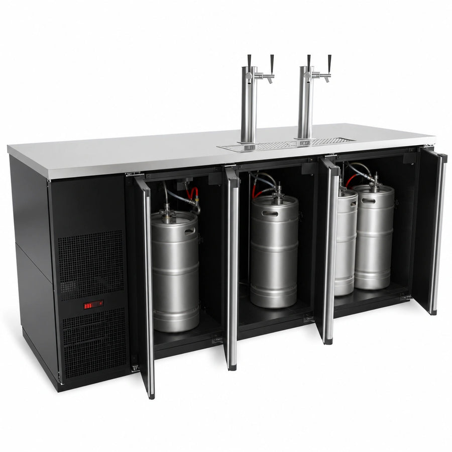 Three-Section Keg Capacity