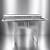 Thumbnail image #3 for Eagle Group 314 Series Floor Model 2-Compartment Stainless Steel Sink with Left Drainboard