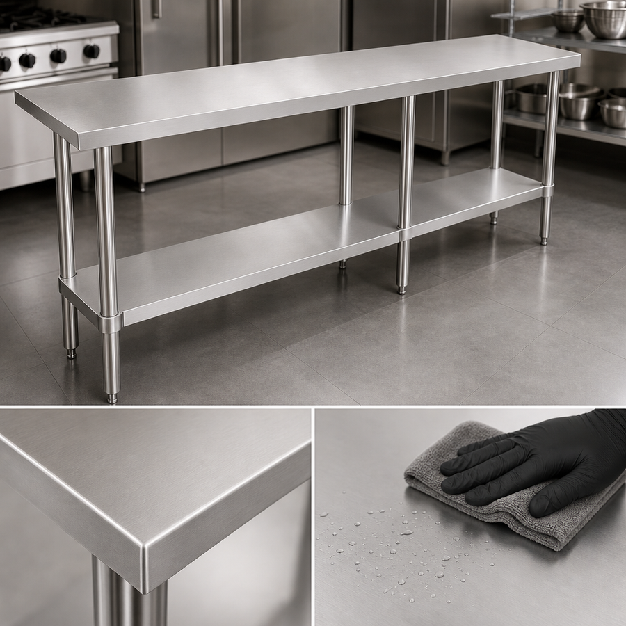 18/430 Stainless Steel Flat Top