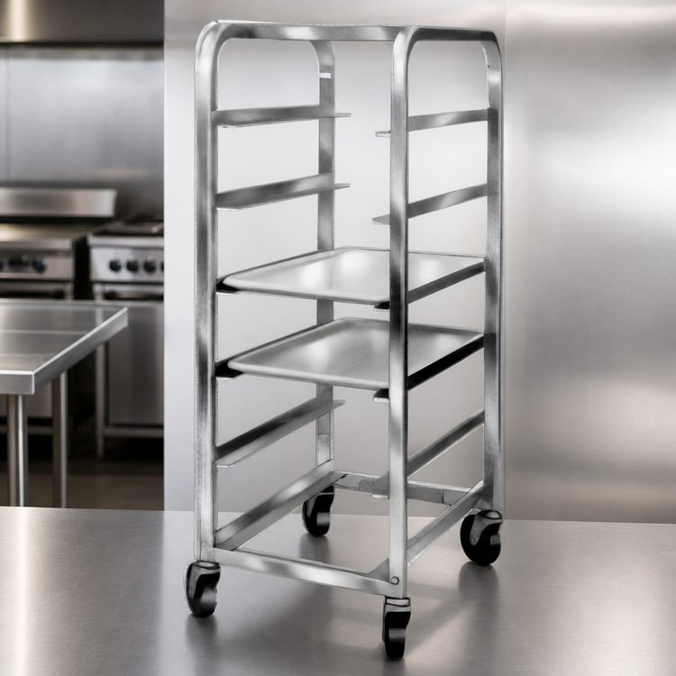 Product image #4 for All-Welded Aluminum Platter Rack for 12-1/2-Inch Platters, End-Load, 6-Platter Capacity