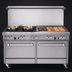 Thumbnail image #3 for Southbend Ultimate 60-Inch Gas Restaurant Range with 2 Star/Sauté Burners, 48-Inch Griddle and Convection Oven