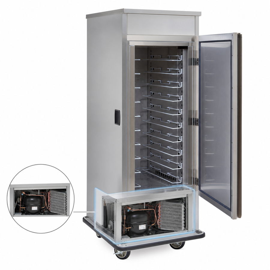 Bottom-Mounted Self-Contained Refrigeration