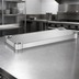 Thumbnail image #4 for Eagle Group Quik-Set 42 x 18 Inch Flat Solid Shelf, 14-Gauge 304 Stainless Steel, 1000 lb. Capacity