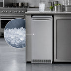 Thumbnail image #3 for Ice-O-Matic Pearl Ice GEMU09090 Undercounter Air-Cooled Nugget Ice Maker, 85 lb/24 Hr, 22 lb Bin, Stainless Steel