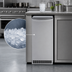 Thumbnail image #3 for Ice-O-Matic Pearl Ice Air-Cooled Undercounter Nugget Ice Maker with 22 lb Built-In Bin
