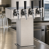 Thumbnail image #3 for Perlick EA2110-4B Stainless Steel Air-Cooled Tee Beer Tower, 4-Faucet