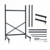 Thumbnail image #3 for Metro SmartLever 86-3/8 Inch High Stationary Starter Cantilevered Shelving Base Kit for 30 x 24 Shelves