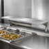 Thumbnail image #3 for Duke 7-Inch Wide Stainless Steel Carving Board with Fixed Brackets for 32-Inch Steam Tables