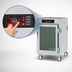 Thumbnail image #3 for Metro C5 8 Series Mobile Half-Height Pass-Thru Heated Holding Cabinet, 8 Sheet Pan Capacity
