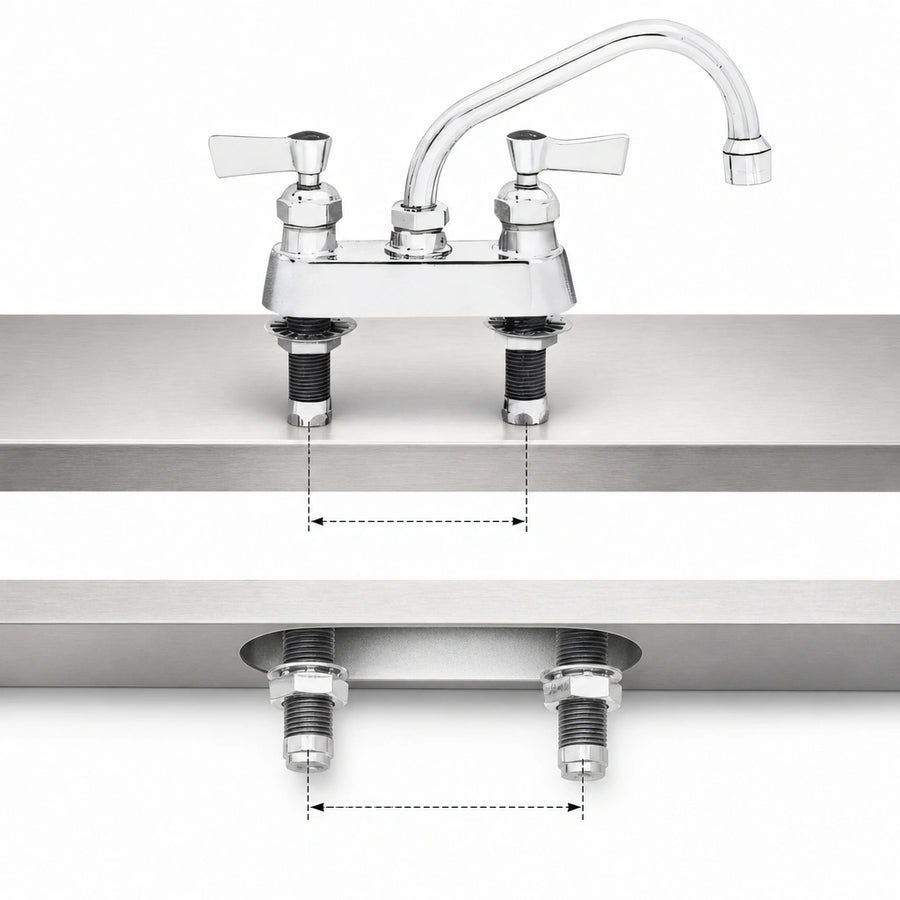 4-Inch Center Deck Mount