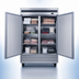 Thumbnail image #3 for IKON Refrigeration IB54F 42 Cu. Ft. Two-Section Bottom-Mount Reach-In Freezer with Solid Stainless Steel Doors