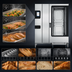 Thumbnail image #3 for Convotherm K12 C4 ET 20.20GB-N DD maxx pro Roll-In Gas Combi Oven/Steamer School Package with Disappearing Door