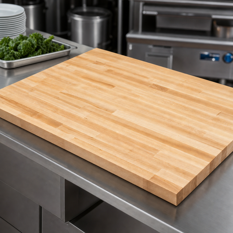 Product image #3 for John Boos Boos Block Northern Hard Rock Maple Kitchen Countertop, 48 x 27 x 1-1/2 Inch, Oil Finish