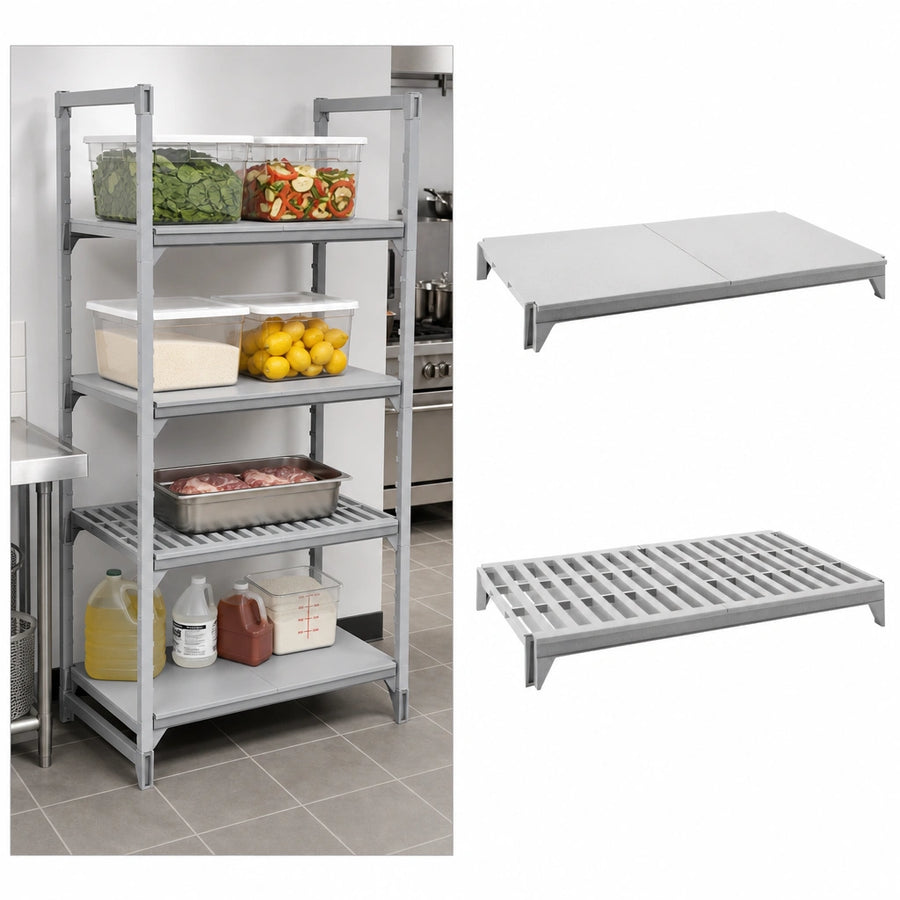Vented And Solid Shelf Plates