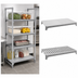 Thumbnail image #4 for Cambro Camshelving Premium 21-Inch Deep x 48-Inch Wide 4-Shelf Vented and Solid Polymer Shelf Kit