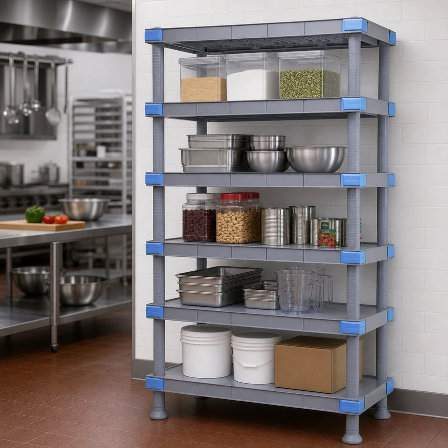 Five Solid Shelves