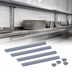 Thumbnail image #3 for Quantum Overhead Track Shelving Kit with 2 12-Foot Tracks and 4 End Plates