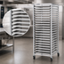 Thumbnail image #3 for Panco Mobile Full-Height Open-Side Utility Rack for 30 18 x 26 Inch Pans